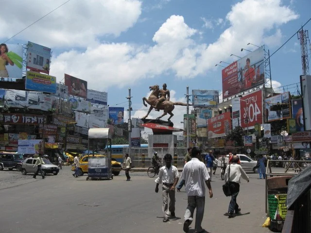 The changing skyline of North Kolkata